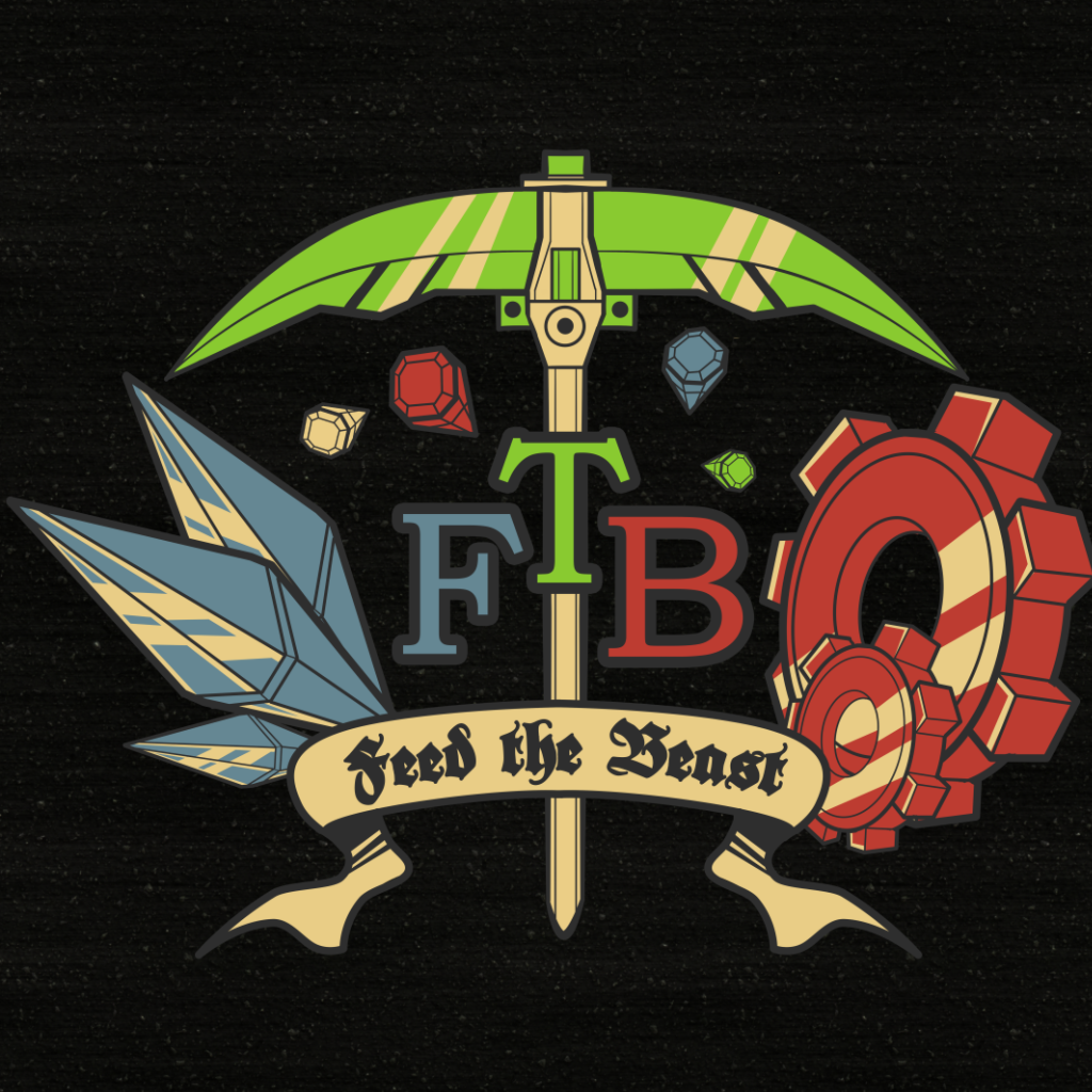 Feed The Beast Retro SMP Logo